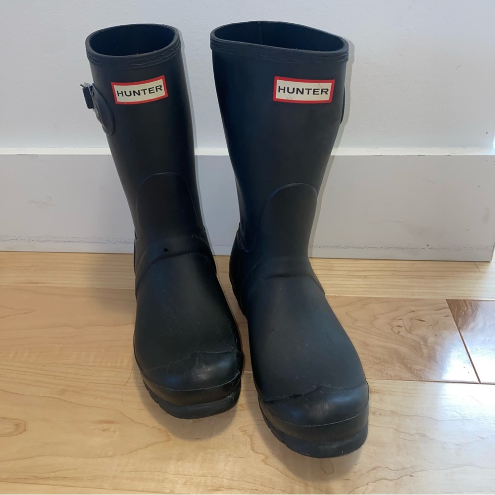 Hunter Boots - Short Length, Size 8